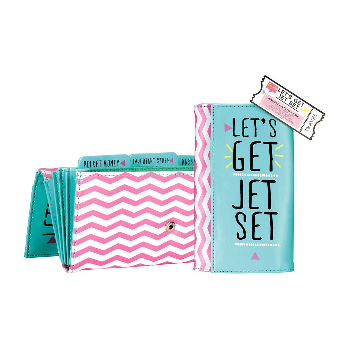 Npw Beauty Junky Passport And Ticket Holder Multicolor