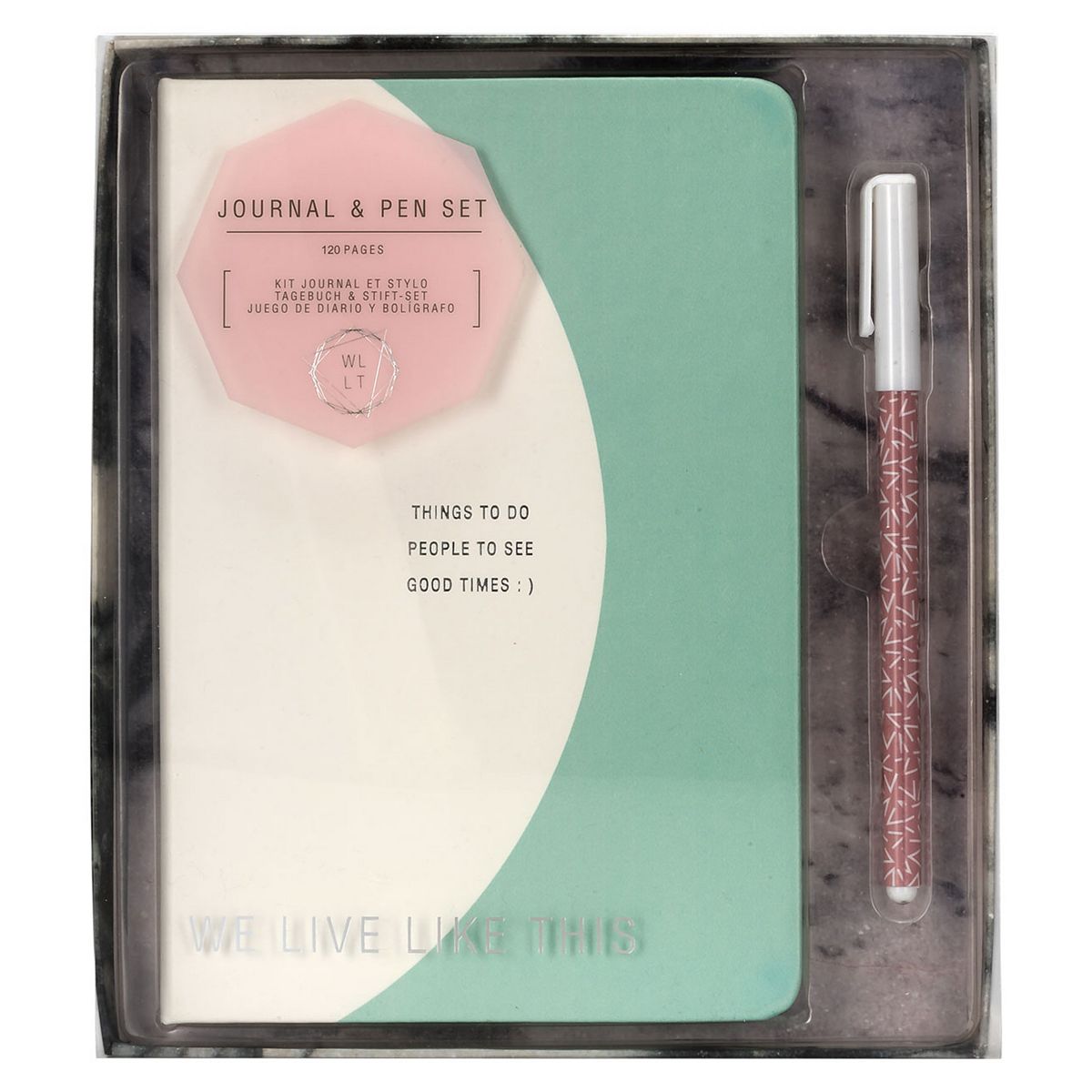 Npw We Live Like This Journal Planner