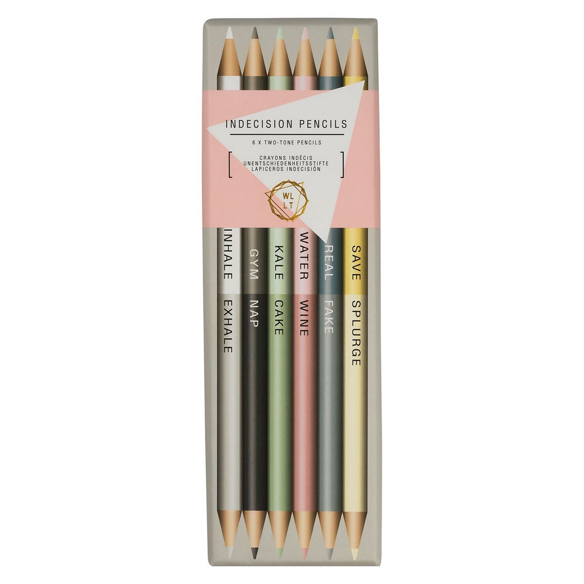Npw We Live Like This Indecision Pencils Set