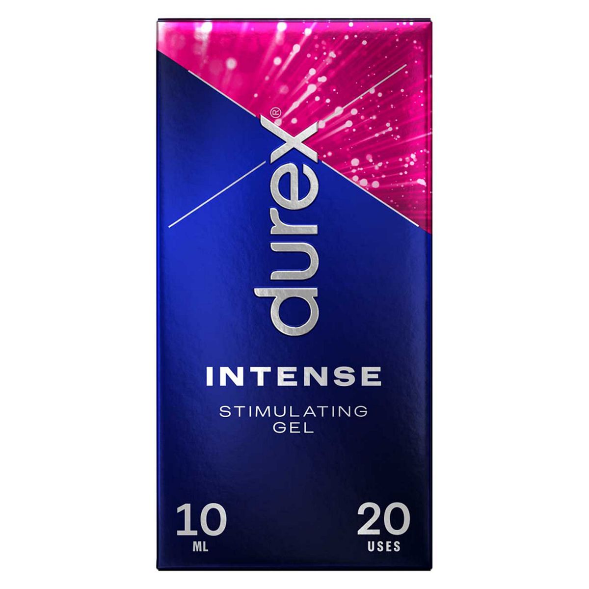 Durex Intense Stimulating Gel Water Based Lube - 10Ml