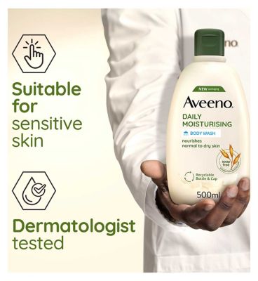 AVEENO® Daily Moisturising Body Wash 500ml (8)