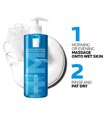 La Roche-Posay Effaclar Purifying Foaming Gel Cleanser for Oily, Blemish-Prone Skin 400ml (5)