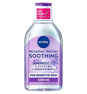 NIVEA Soothing Micellar Water for Sensitive Skin, 400ml