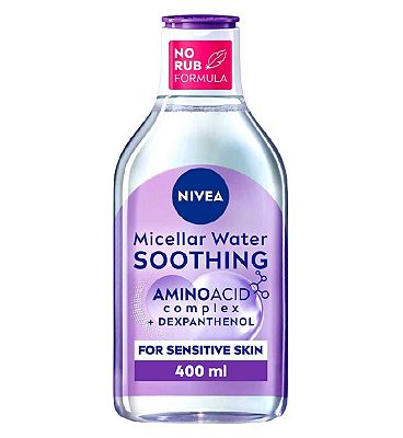 NIVEA Soothing Micellar Water for Sensitive Skin, 400ml