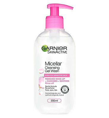 Garnier Micellar Gel Face Wash For Sensitive Skin 200ml