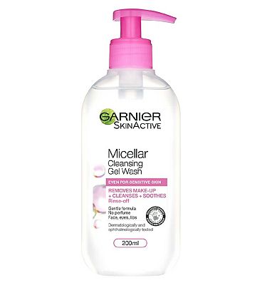 Garnier Micellar Gel Face Wash For Sensitive Skin 200ml