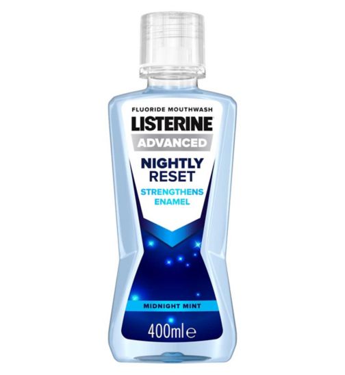 LISTERINE® Advanced Nightly Reset Alcohol Free Mouthwash 400ml