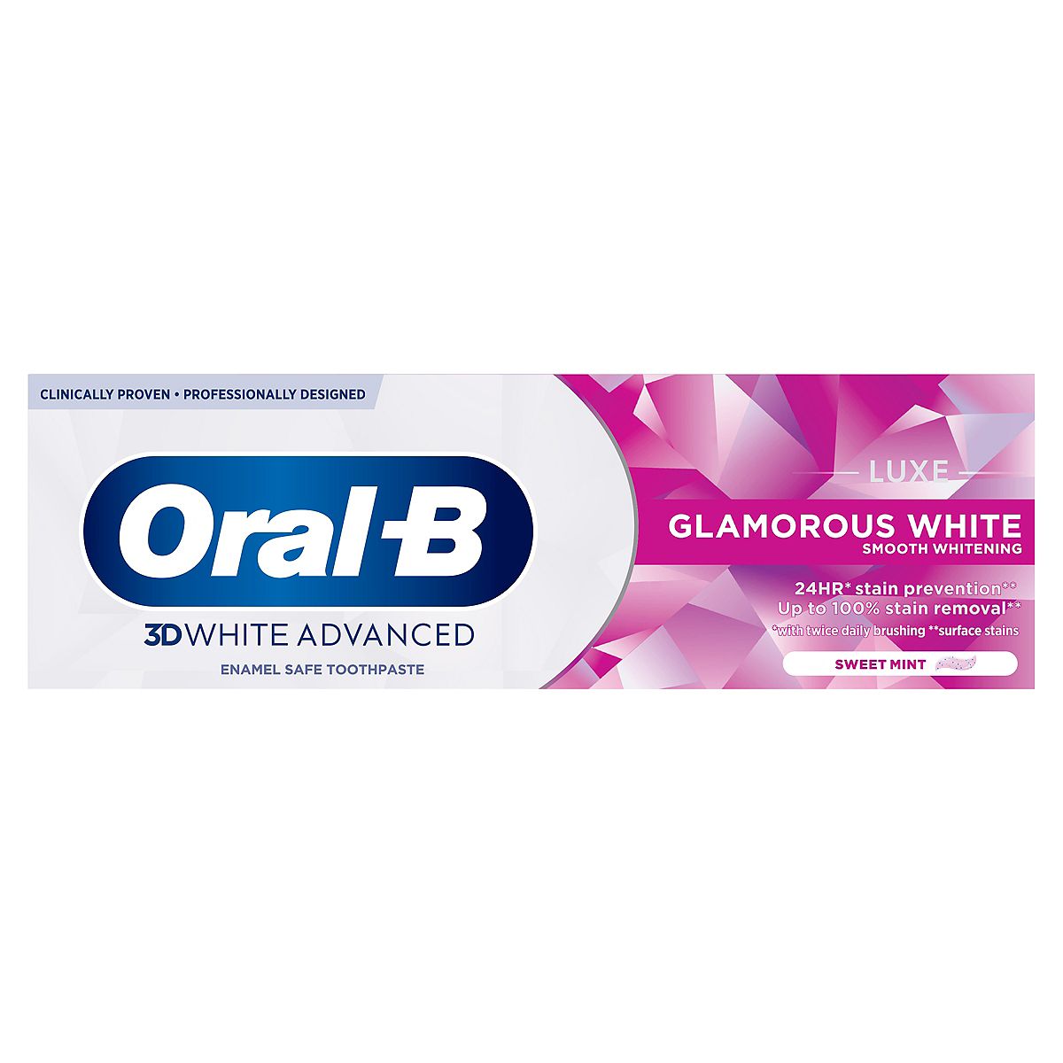 Oral B Oral-B 3D White Luxe Glamorous Toothpaste 75Ml Br/>