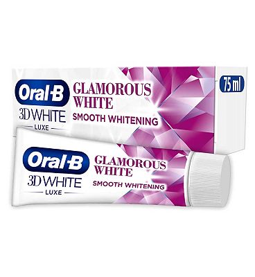 Oral-B 3DWhite Advanced Luxe Glamorous White Toothpaste 75ml