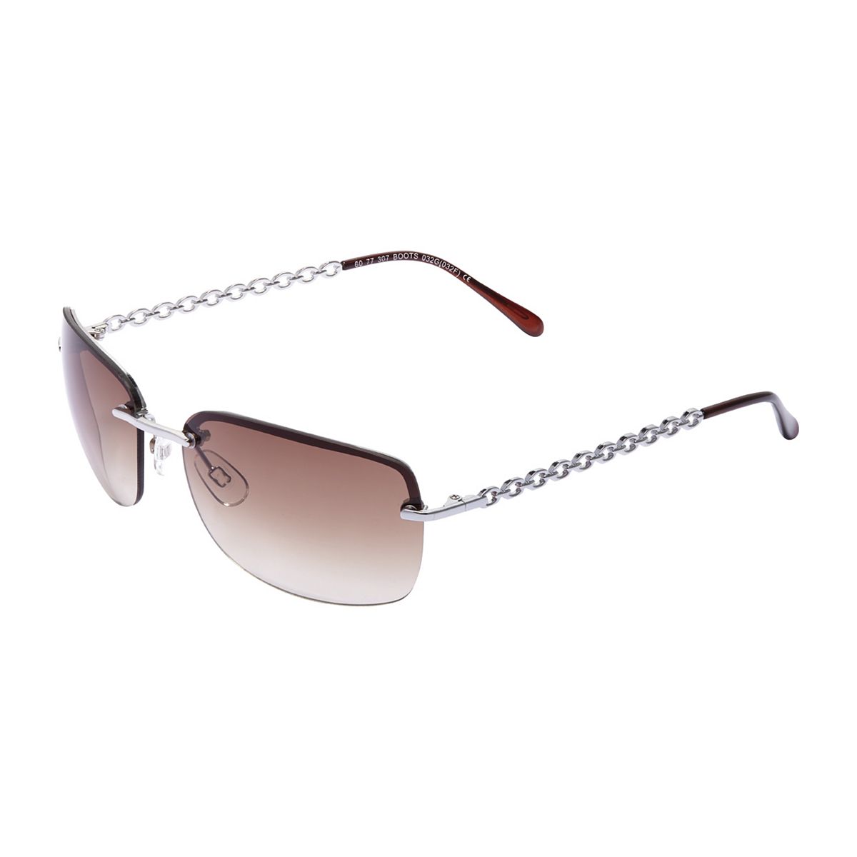   Ladies Sunglasses - Rimless Frame Multicolor