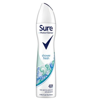 Sure Women Shower Fresh Anti-Perspirant Deodorant Aerosol 250ml