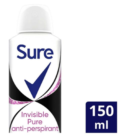 Sure Women Invisible Pure Anti-perspirant Aerosol 150ml