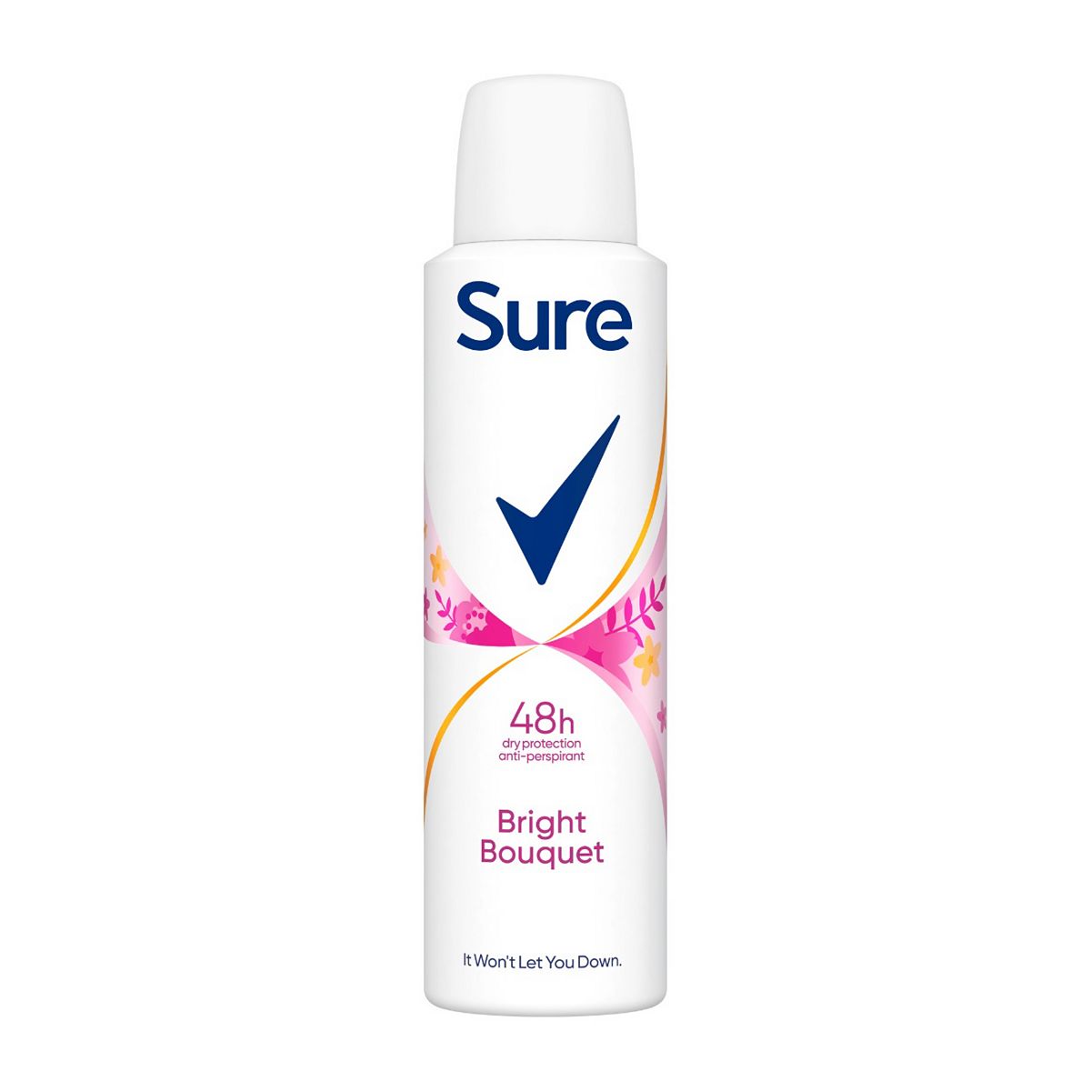 Sure Antiperspirant Aerosol Bright Bouquet 150Ml