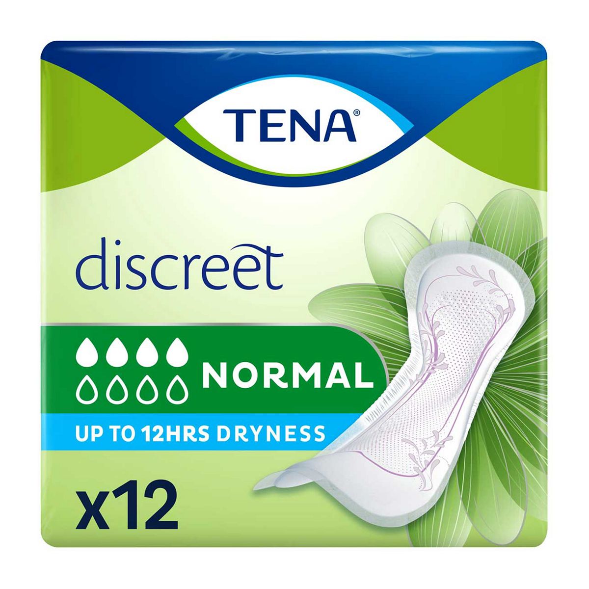 Tena Lady Normal Incontinence Pads - 12 Pack
