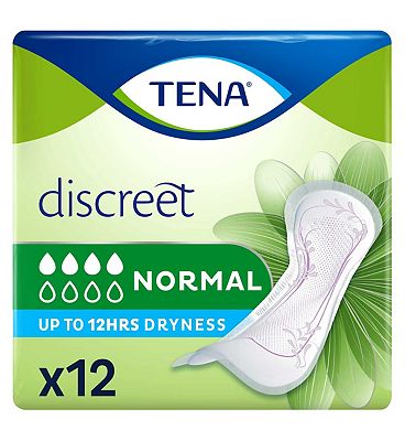 TENA Lady Normal Incontinence Pads - 12 pack