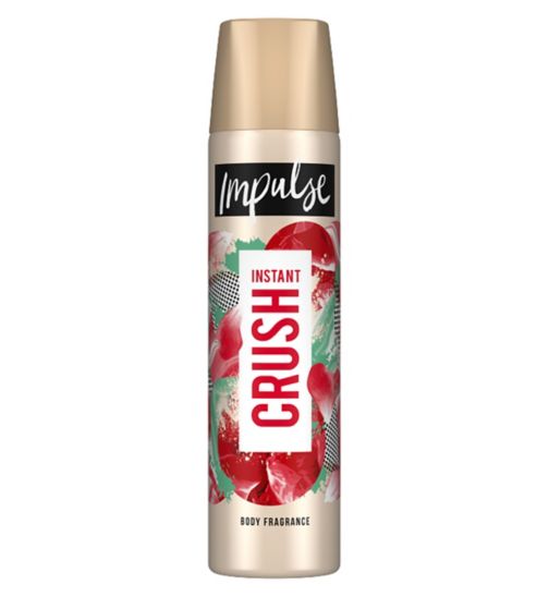 Impulse Instant Crush Body Spray Deodorant 75ml