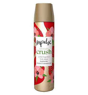 Impulse Instant Crush Body Spray Deodorant 75ml