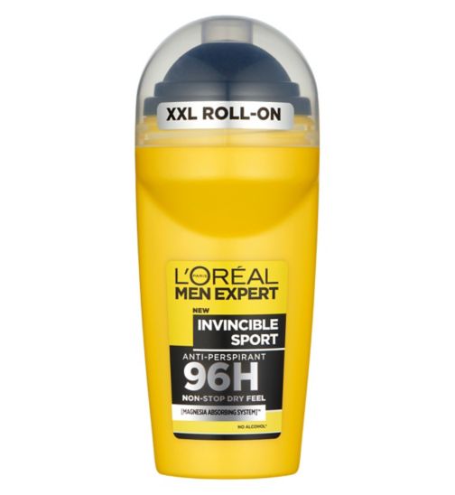 L'Oreal Paris Men Expert Invincible Sport 96H Roll-On Deodorant 50ml
