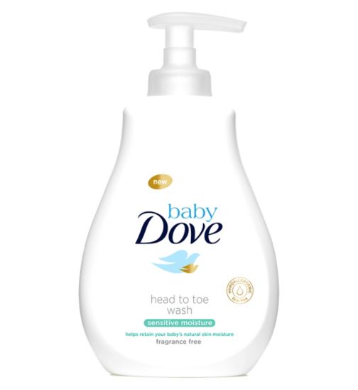 Baby Dove Sensitive Moisture Head to Toe Wash 400ml
