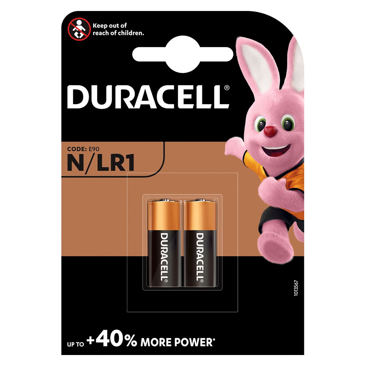 Duracell Specialty Type N Alkaline Battery, Pack Of 2