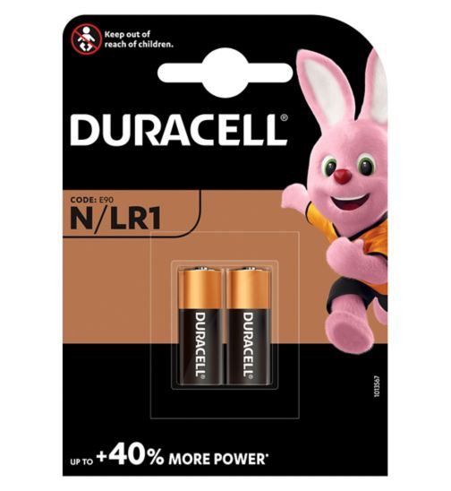 Duracell Specialty Type N Alkaline Battery, pack of 2