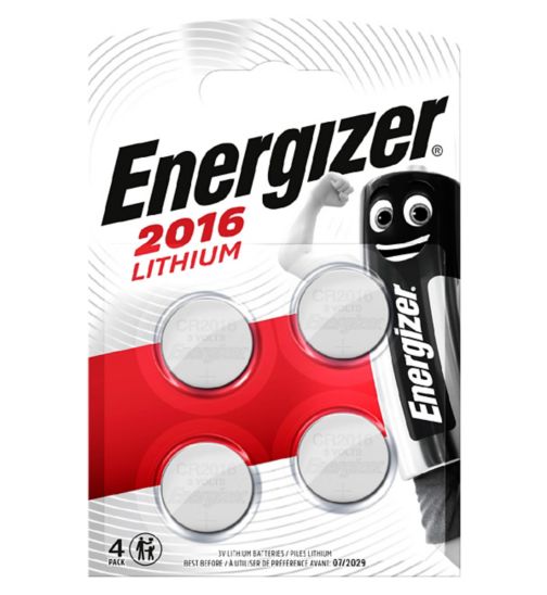 Energizer CR2016 4 Pack