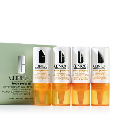 Clinique Fresh Pressed Daily Booster with Pure Vitamin C 10% 8.5ml x 4