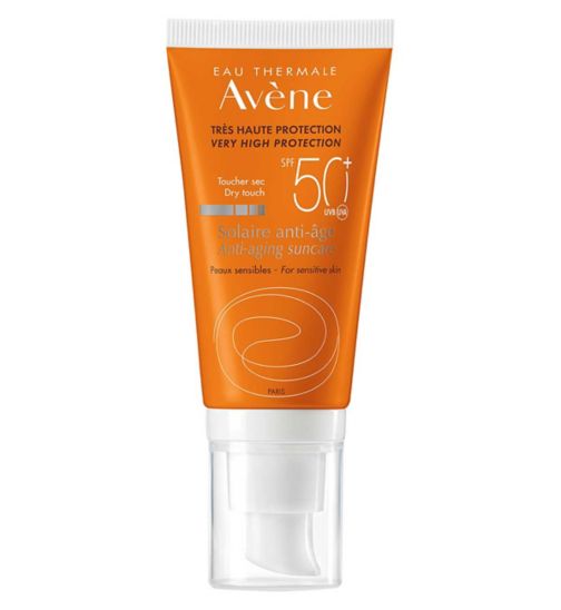 Avène Very High Protection Anti-ageing SPF50+ Face Sun Cream for Sensitive Skin 50ml