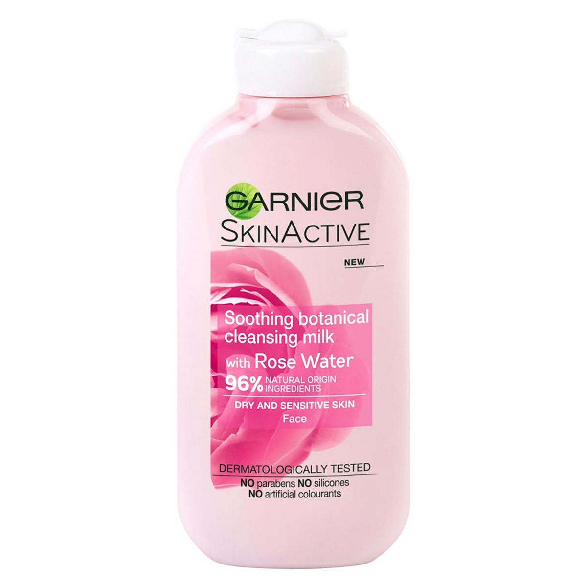 Garnier Natural Rose Water Cleansing Milk Sensitive Skin200 Ml, 200Ml