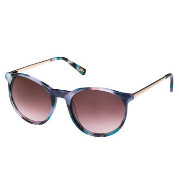 Kyusu 1702F Women's Sunglasses - Blue image number 2