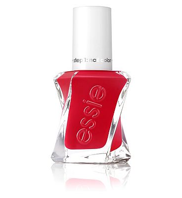 Essie Gel Couture 470 Sizzling Hot Bright Red Colour, Longlasting High Shine Nail Polish 13.5ml