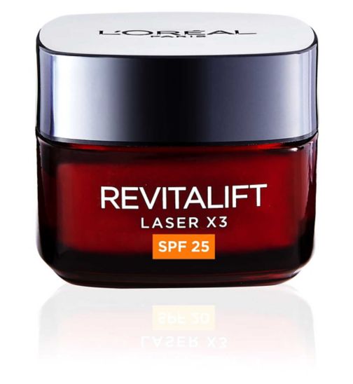 L'Oreal Paris Revitalift Laser Face Moisturiser With SPF 25 Triple Action Anti-Ageing Day Cream 50ml