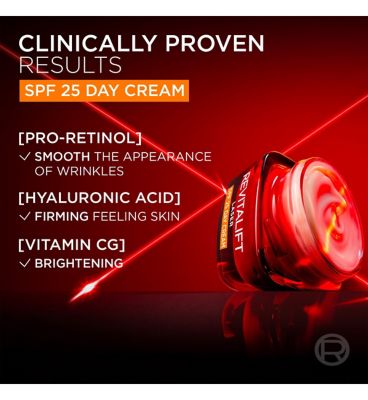 L’Oréal Paris Revitalift Laser Day Cream, Anti-Ageing SPF 25 Day Cream, [Pro-Retinol, Hyaluronic Acid + Vitamin C], 50ml (6)