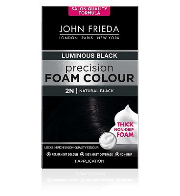John Frieda Precision Foam Colour luminous natural black 2N 130ml