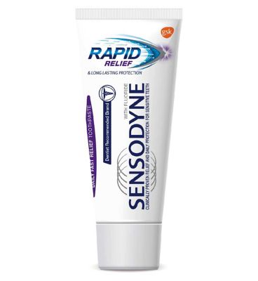 Sensodyne Rapid Relief Sensitive Toothpaste 15ml Travel Size