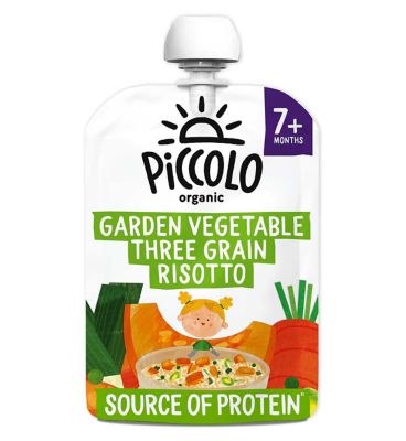 Piccolo Organic 3 Grain Risotto Meal 130g