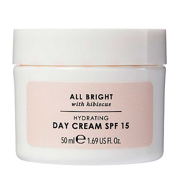 Botanics All Bright Hydrating Day Cream Moisturiser SPF15 with Natural AHAs 50ml