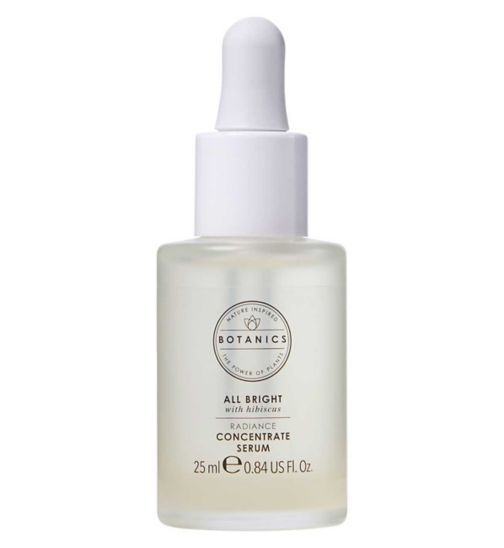 Botanics All Bright Radiance Concentrate Facial Serum with Natural AHAs 25ml