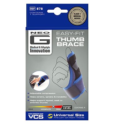 Neo G Easy-Fit Thumb Brace  One Size