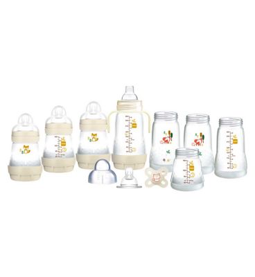 mam easy start bottle and microwave steriliser set