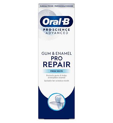 Oral-B Gum & Enamel Pro Repair Fresh White Toothpaste 75ml