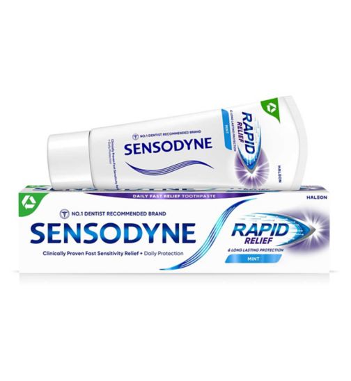Sensodyne Rapid Relief Original Sensitive Teeth Toothpaste 75ml