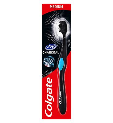 Colgate 360 Deep Clean Black Medium Toothbrush