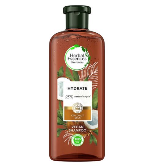 Herbal Essences Coconut Milk Hydrating Vegan Shampoo For Dry Hair 400ml