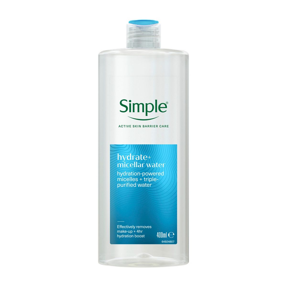 Simple Micellar Cleansing Water Hydrate+ 400ml