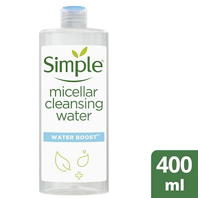 Simple Water Boost Micellar Cleansing Water Sensitive Skin 400ml Review