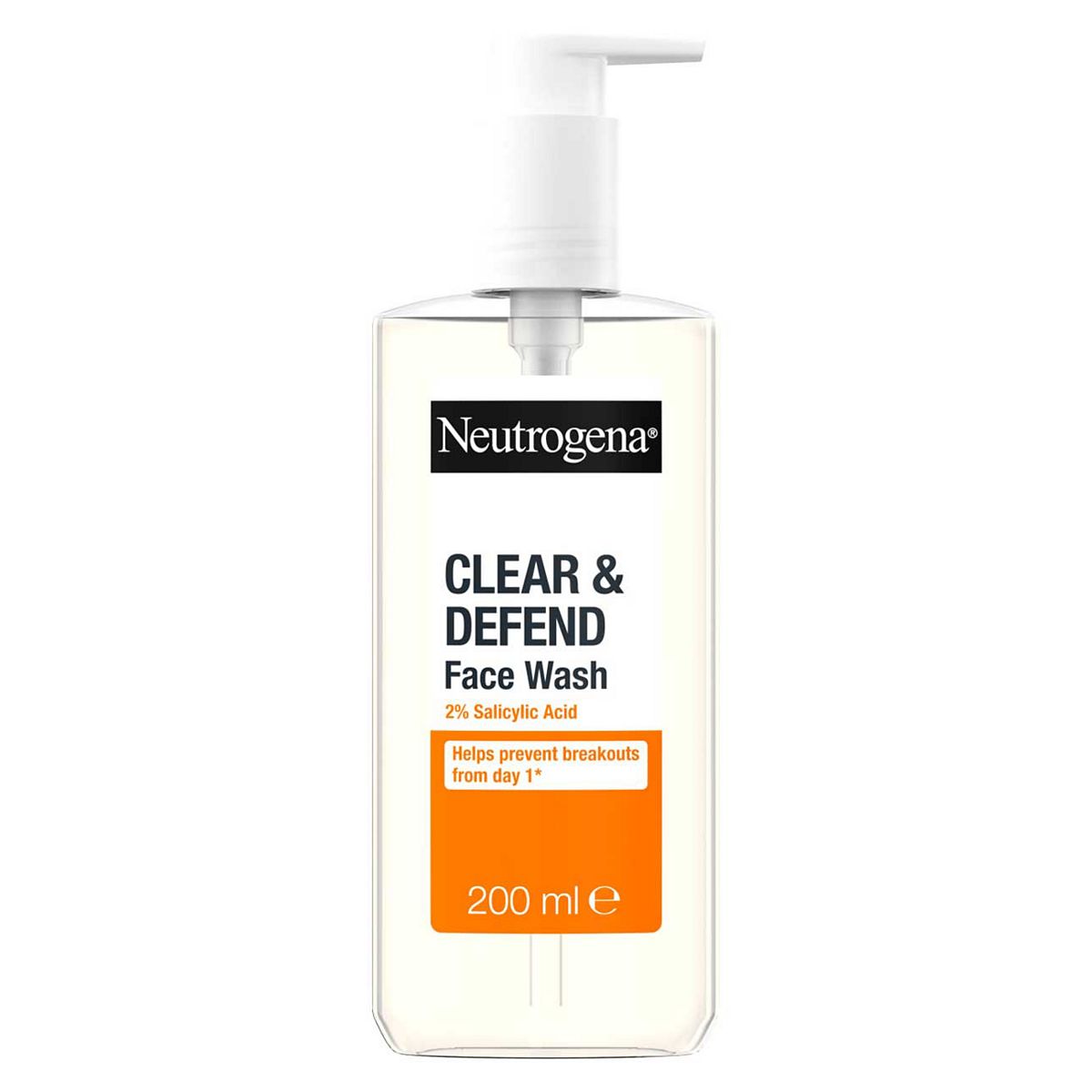 Neutrogena Clear And Defend Facial Wash200 ml