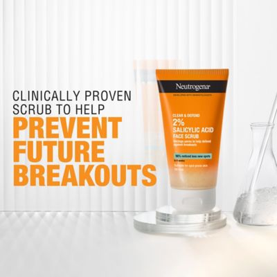 Neutrogena Clear & Defend Facial Scrub 150ml (6)