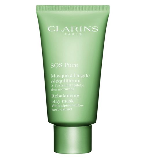 Clarins SOS Pure Rebalancing Clay Face Mask 75ml