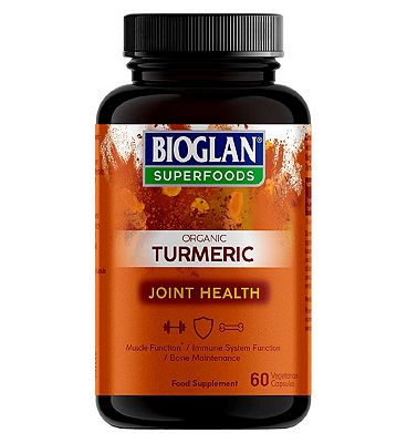 Bioglan Superfood Organic Turmeric 60 Capsules